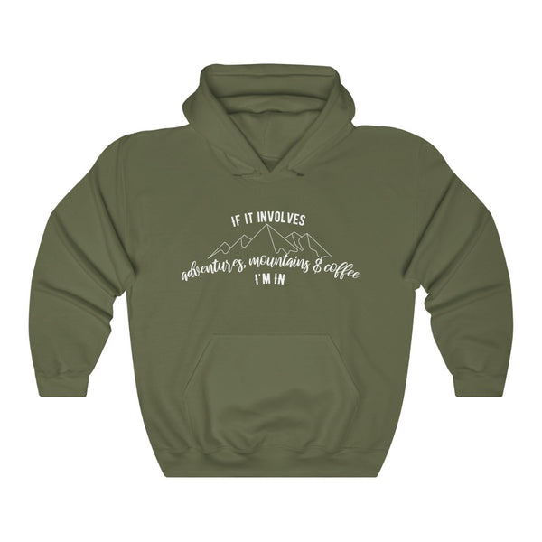 Mountain Adventures Unisex Heavy Blend™ Hooded Sweatshirt